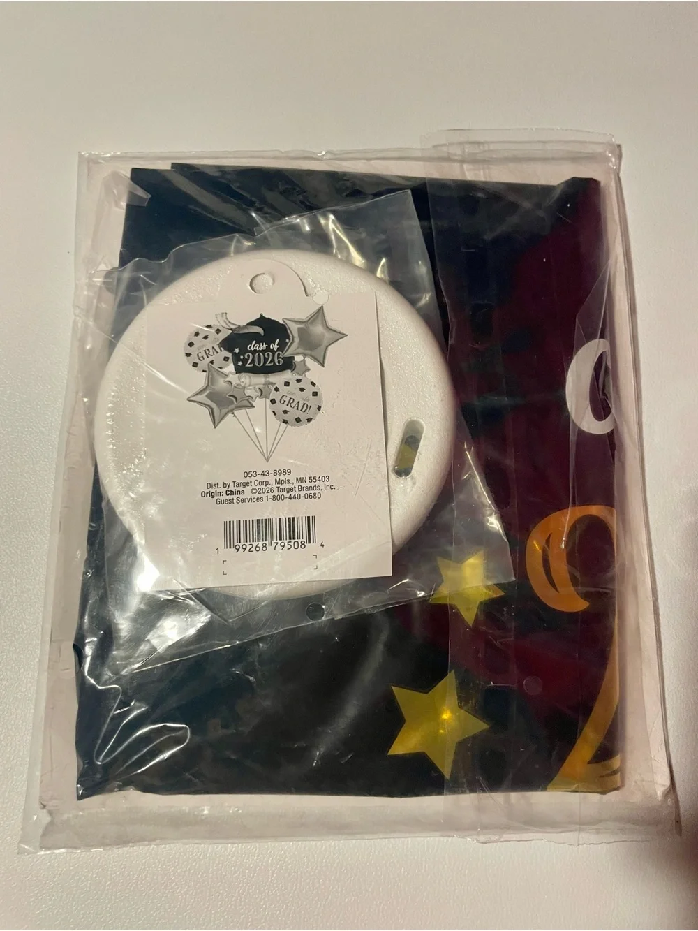 Class of 2026 Graduation Balloon Bundle Set NIP Gold Black Grad Party Decor